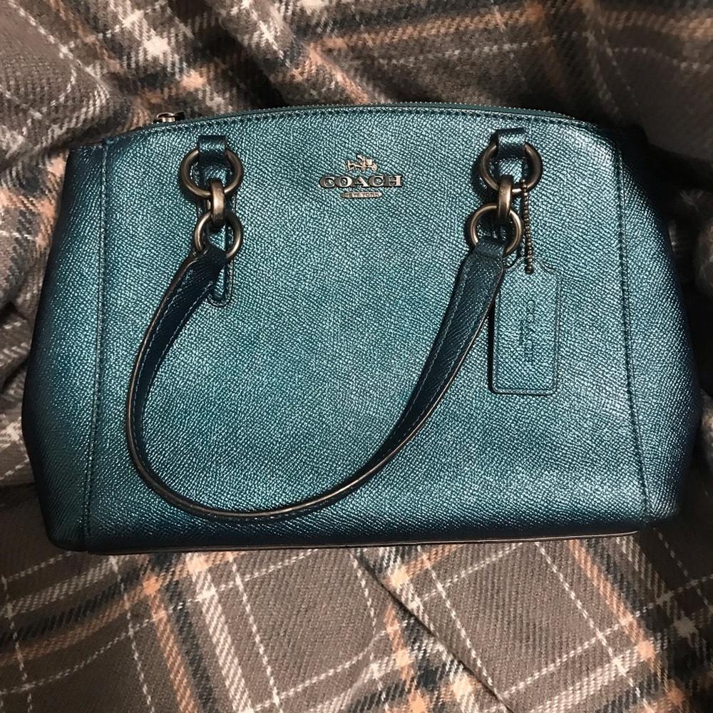 Mini Christie Crossgrain Leather